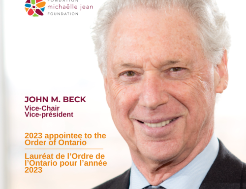 John M. Beck, appointee to the Order of Ontario